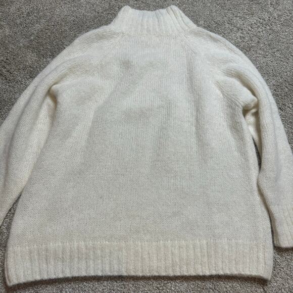 Atelier Delphine Alpaca Cream Turtleneck Knit Sweater in size M - Picture 5 of 5